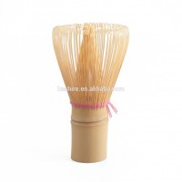 Handmade Bamboo Matcha Tea Whisk Pink 100 prong