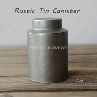 2018 Rustic Tin Canisters tea container