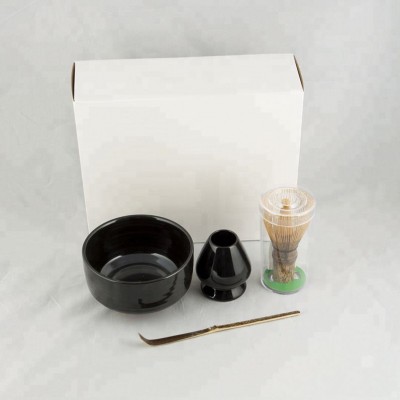 2018 hotsale Black Bowl Matcha tea Set  CSS002