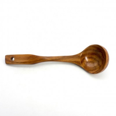 Wood Wooden Handmade Kitchen soup Scoop Spoon Cooking Kitchen Utensil Scoop Ladle Tableware Catering Spoon